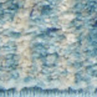 5’ x 7’ Navy and Light Blue Abstract Area Rug