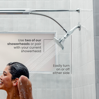 Boona Tandem Double Showerhead