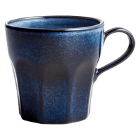 Cove Glazed Indigo Blue Mug – Stoneware, Handcrafted Artisan Design