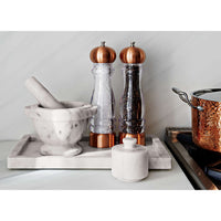 Olde Thompson Copper Salt Mill – 10" Premium Grinder with Adjustable Ceramic Mechanism