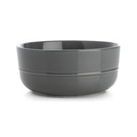 Hue Dark Grey Porcelain Cereal Bowl – 28 oz, Hand-Glazed