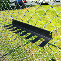 StoreYourBoard Dugout Heavy-Duty Baseball Bat Rack - Wall or Fence Mount Storage Holds 14 Bats