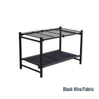Aspen Modular Shoe Rack Single - Adjustable Height Shoe Storage Organizer