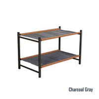 Aspen Modular Shoe Rack Single - Adjustable Height Shoe Storage Organizer