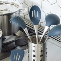 Luxury Without Labels - Zest Steel 6-Piece Cooking Utensil Set