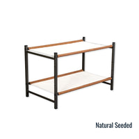 Aspen Modular Shoe Rack Single - Adjustable Height Shoe Storage Organizer