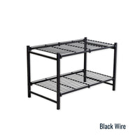 Aspen Modular Shoe Rack Single - Adjustable Height Shoe Storage Organizer
