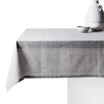 Shiloh Stone Easy-Care Tablecloth – 60" x 90", PVC-Coated Cotton