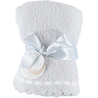 Barefoot Dreams CozyChic® Scalloped Receiving Blanket