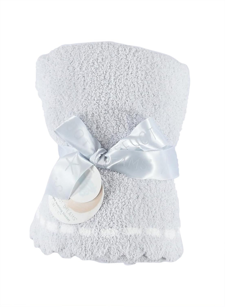 Barefoot Dreams CozyChic® Scalloped Receiving Blanket
