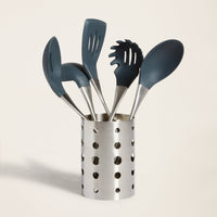 Luxury Without Labels - Zest Steel 6-Piece Cooking Utensil Set