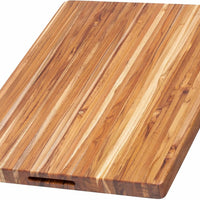 Teakhaus Edge-Grain Professional Cutting Board with Hand Grips 24" × 18"