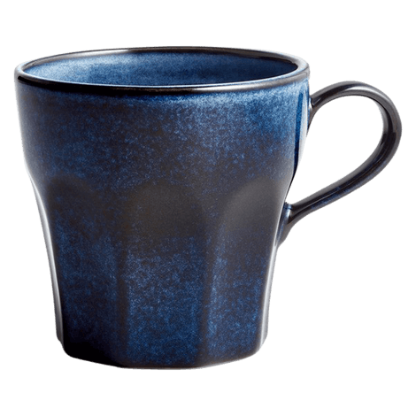 Cove Glazed Indigo Blue Mug – Stoneware, Handcrafted Artisan Design