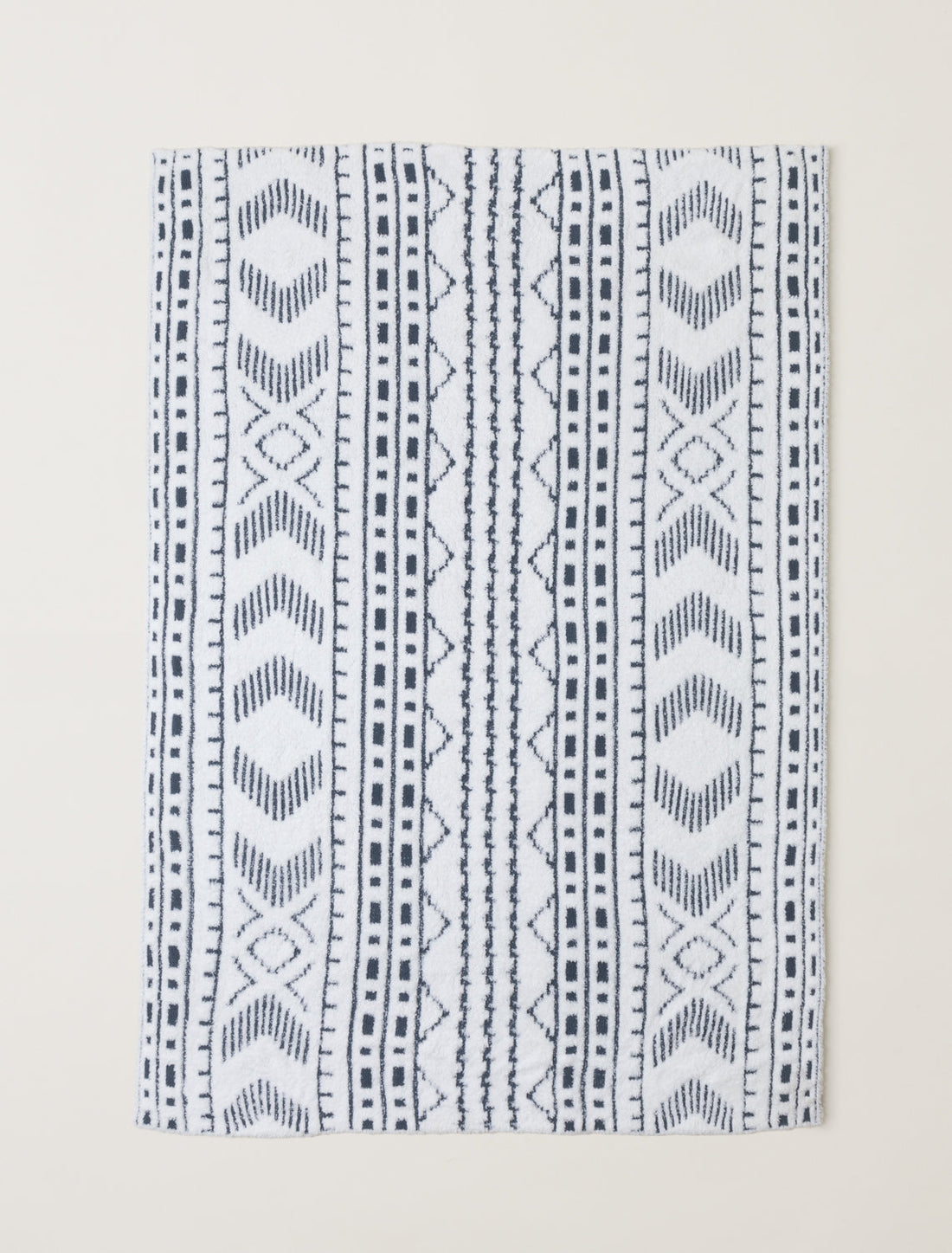 Barefoot Dreams CozyChic® Artisan Throw - Pearl &amp; Smokey Blue
