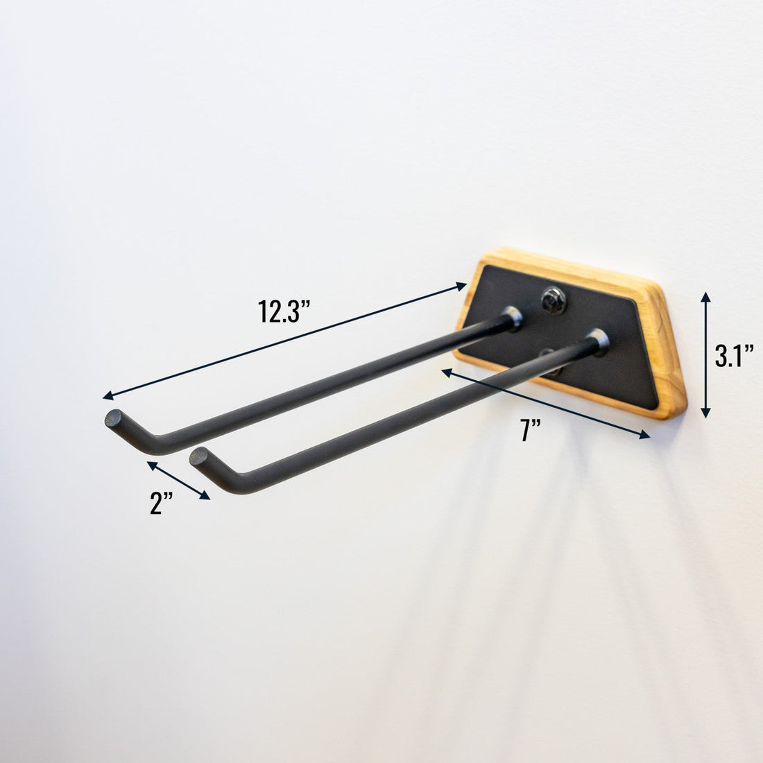 StoreYourBoard Rockbridge Garden Tool Wall Hooks - 2 Pack Heavy Duty Storage