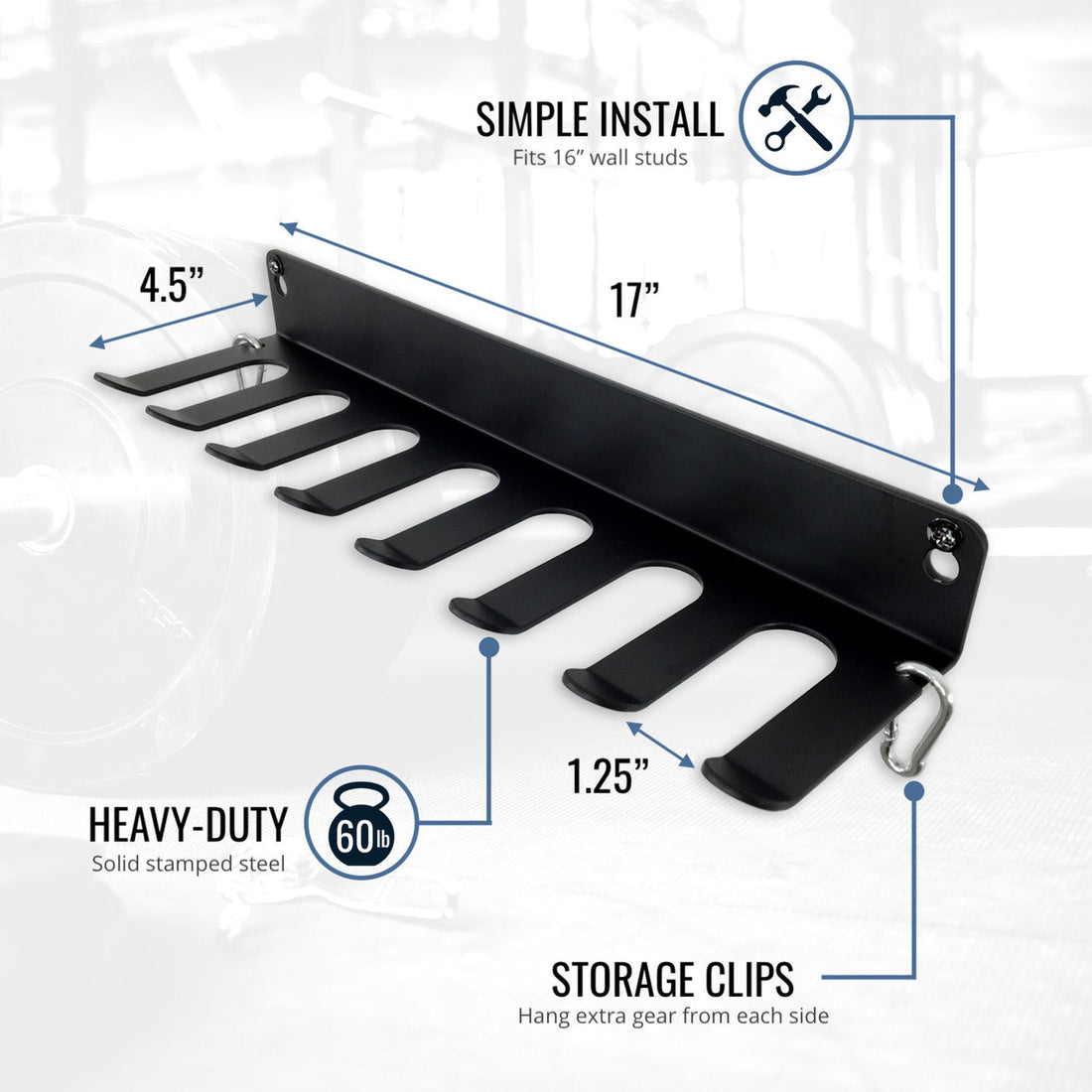StoreYourBoard Athlone Gym Equipment Organizer