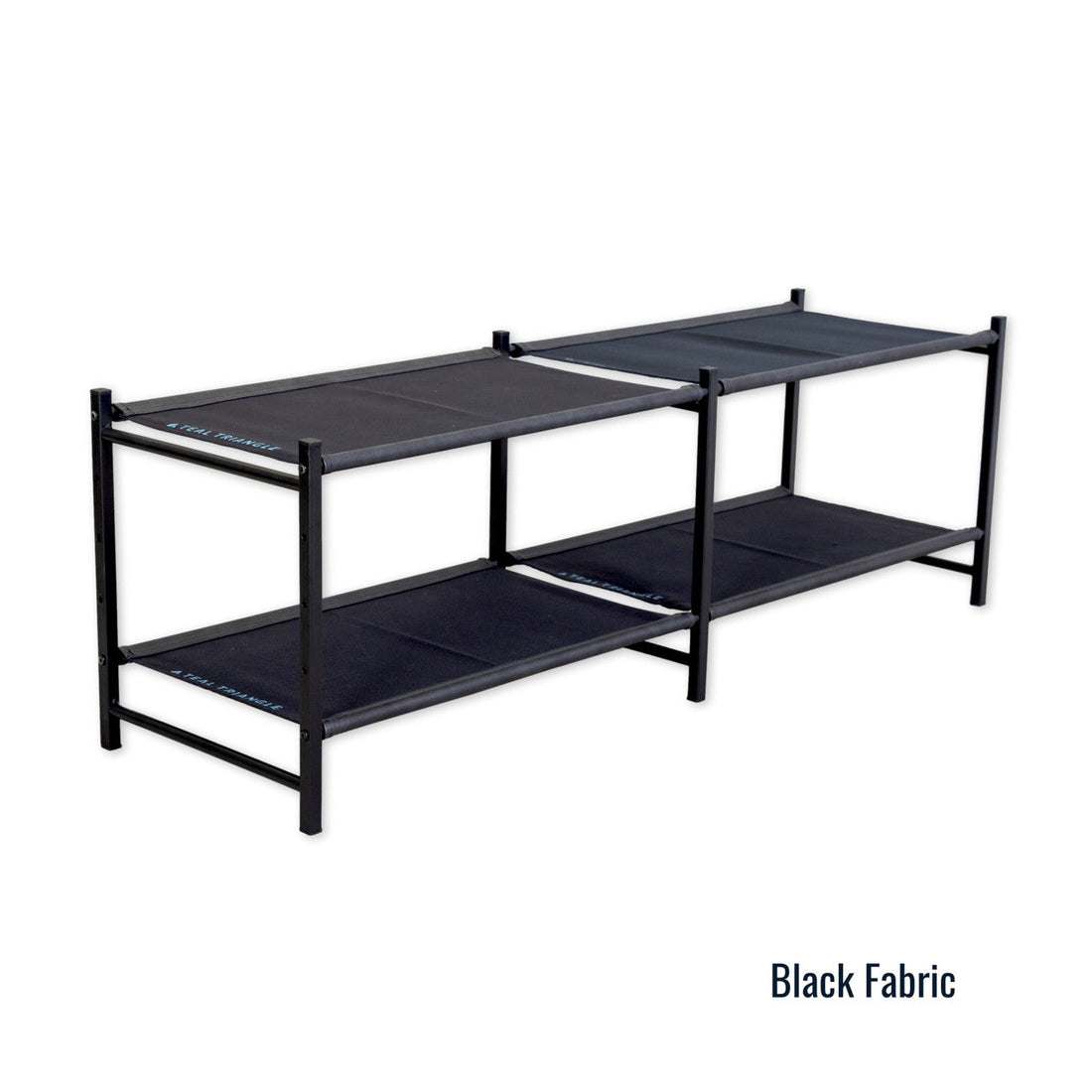 Aspen Modular Shoe Rack Double - Adjustable Steel Frame Shoe Storage Organizer