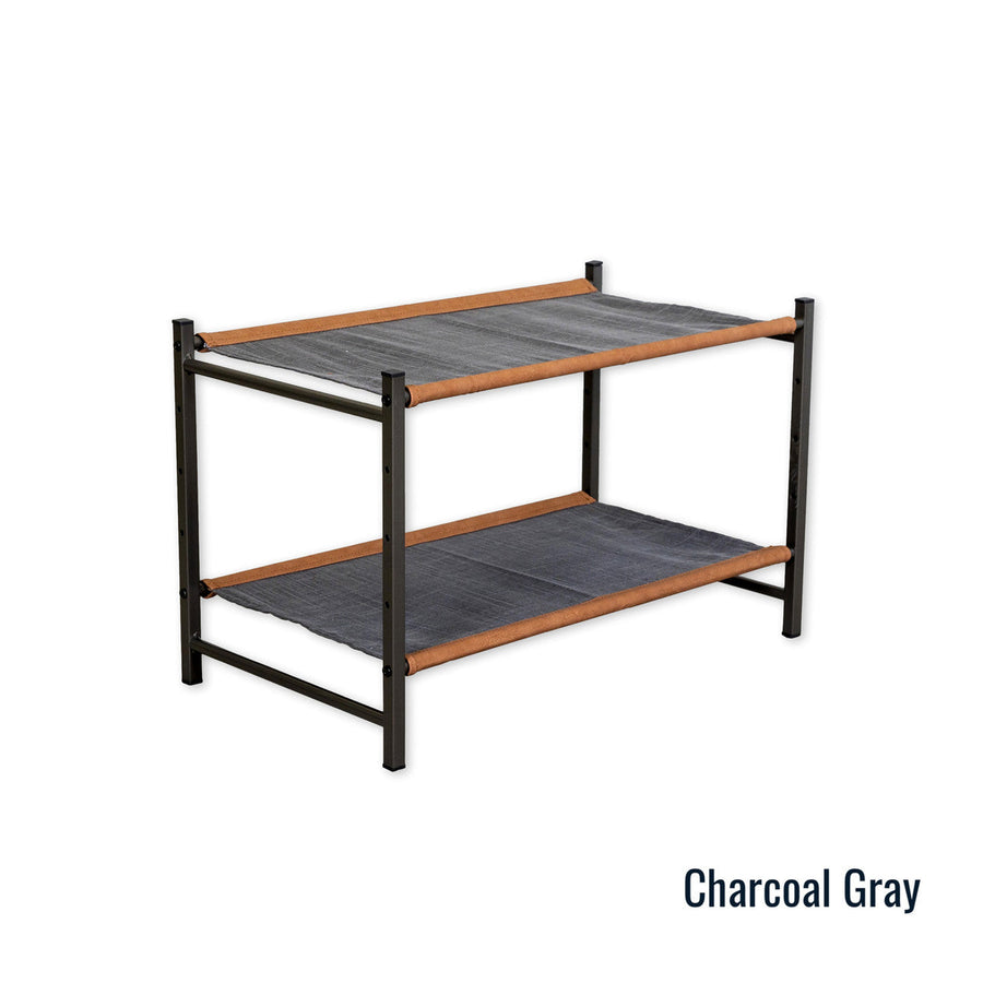 Aspen Modular Shoe Rack Single - Adjustable Height Shoe Storage Organizer