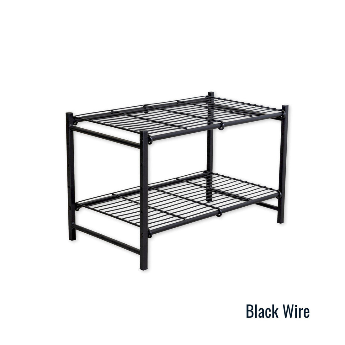 Aspen Modular Shoe Rack Single - Adjustable Height Shoe Storage Organizer