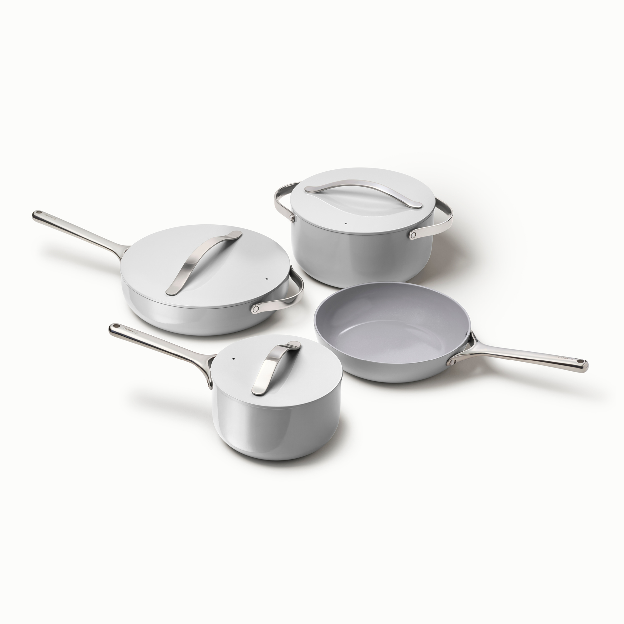 Caraway Non-Toxic Stainless Steel Cookware Set